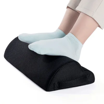 Best-Selling Office Footrest Semi-Cylindrical Cloud-Shaped High-Resilience Sponge Office Furniture Leg Pillow