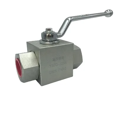 Hydraulic High Pressure Ball Valve YJZQ KHB-G1/4 G3/8 G1/2