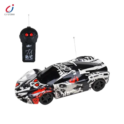Chengji New Design Plastic Remote Control Toy 2ch High Speed Racing Rc Cars in Shantou
