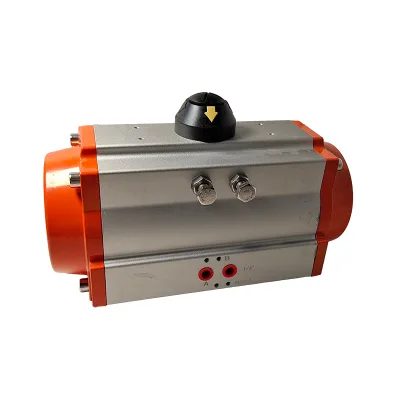 Single Acting Pneumatic Actuator Piston Type Gear Rack Pneumatic Actuator AT210S