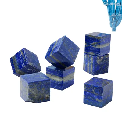 Wholesale Price Polished Natural Crystal lapis lazuli Cubes for Love-Themed Gift Decoration and Healing