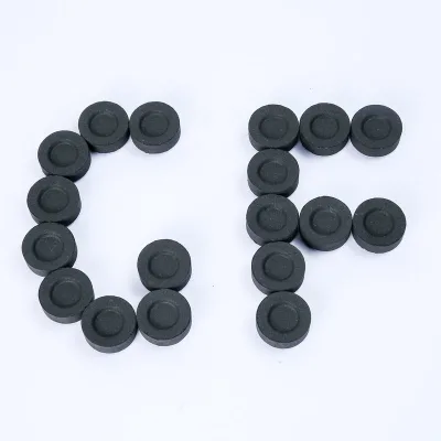 High Quality Low Price Long Burning Hookah 50mm Tablets Shisha Coca Charcoal