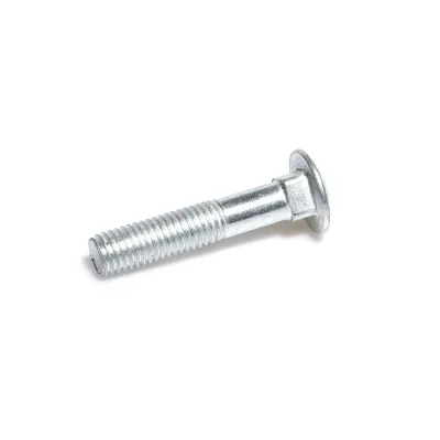 Fastener Factory Direct Sales Galvanized Carriage Bolt Flat Round Head Bolts Round Head Oval Neck Carriage Bolt