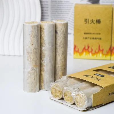 Fangzhou 2026 New Fatwood Fire Starter Stick Eco-friendly Campfire BBQ Charcoal Starter Quick Light Natural Tinder Grill