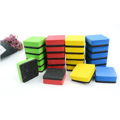 Portable Small Whiteboard Eraser with Soft Felt Surface for Easy Wiping School Use Customizable Size