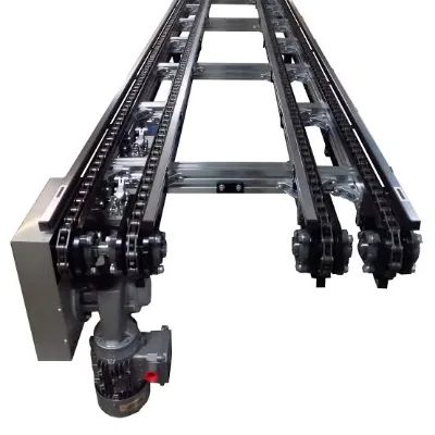 New Carbon Steel Profile Conveyor Chain Tray 1 Layer Adjustable Fire Resistant for Manufacturing Plant Food/Beverage Factory 1