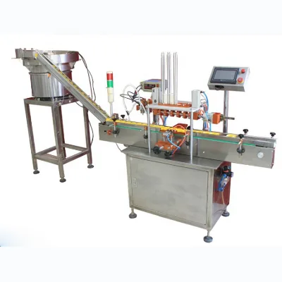Sanli High Efficiency Automatic Cap Induction Seal Liner Wad Inserting Machine