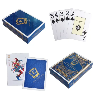 Customized Plastic Tarot Playing Cards with Special Logo for Advertising and Entertainment