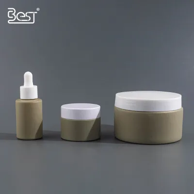 Stock 100g 200g 250g Glass Jar Large Capacity Cosmetic clear Cream Glass Jar