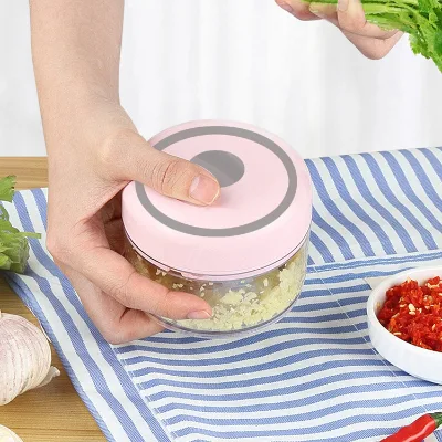 New Design Selling-Garlic-Press Grip Garlic Press Garlic Press Stainless Steel Easy-Squeeze Safe Mince