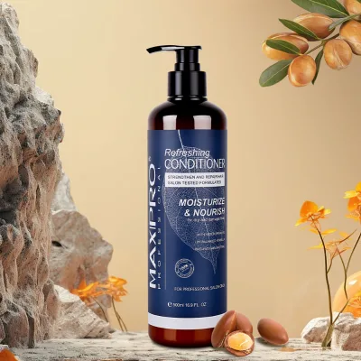 Maxipro Hair Care OEM  Refreshing Smoothing Organic Repair Conditioner Formulated for Frizzy Damaged Hair