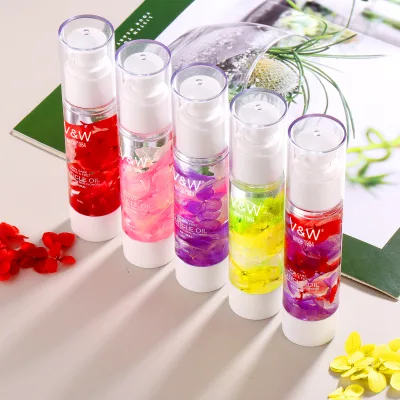 VW Oem Private Label Cuticle Oil Moisture  Nail Care Dry Flower Nutrition Cuticle Oil for Nail Art