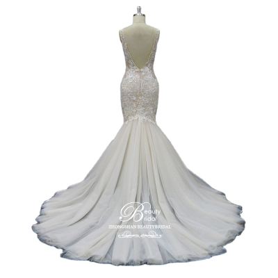 Customization Size Fashion White Evening Dress Bridal Gown Wedding Dress