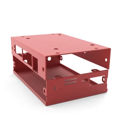 OEM Custom Metal Aluminium Galvanized Sheet Computer Case and Other Enclosure Box Fabrication Premium Sheet Metal Enclos