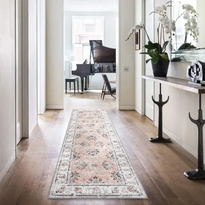 Long Ultra Soft Kitchen Non Slip Runners for Hallways Washable Hallway Runner Rug