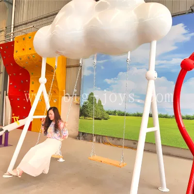 Cloud Swings, rainbow Swings, love Swings, Various Types of Unpowered Swings Are Hot Selling in Stock
