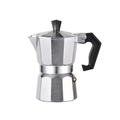 New Moka Pot Aluminum Italian Coffee Machine Espresso Coffee Maker for Gas Stove Classic Coffeeware Home Barista Accessories