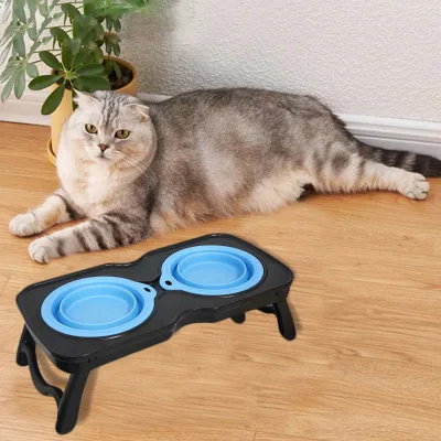 Convenient Travel Food Water Basin for Dogs Multi-Functional Collapsible Silicone Pet Bowl for Outdoor Use