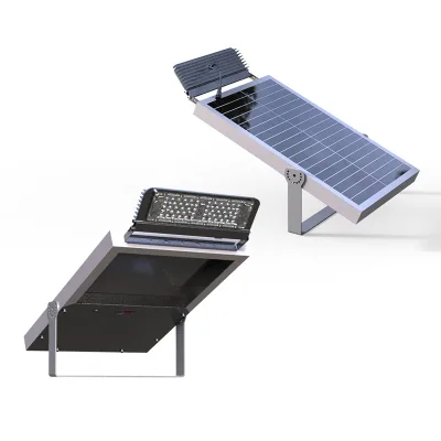 Split Aluminum Alloy Solar Billboard Outdoor Lights Outdoor Anti Rusty 3200lumens Solar Panel Rotatable One Lamp Head