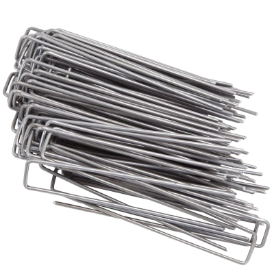 Powder Coated U Sod Staples Landscape Staples