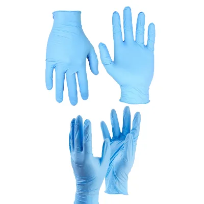 Hubei China Manufactured Nitrile Disposable Gloves