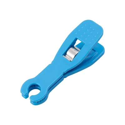Wholesale  Disposable Plastic Durable Triangle Round Clips Piercing Clamps Pliers