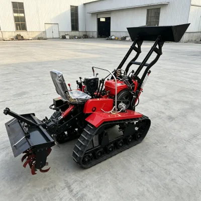 New Design Multifunctional Mini Tiller Mini Land Cultivation Machine for Hilly Mountain Farm Planting Area