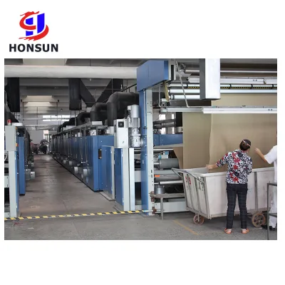 Salvage Uncurler Frame Finishing Small Manufacturer China 8 Chamber Textile Stenter Machine