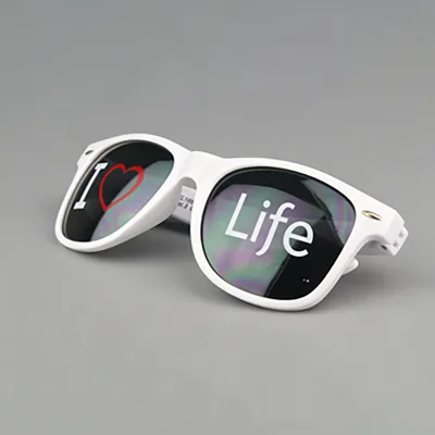 Custom UV400 Retro Style Classic Sunglasses PC Full Rim Frame Unisex Anti-Blue Light Anti-Radiation Glasses Logo