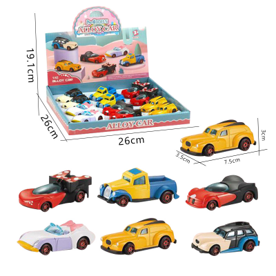 Wholesale Small Diecast Model Car Simulation Alloy Sports Cars Diecast Cars Toys