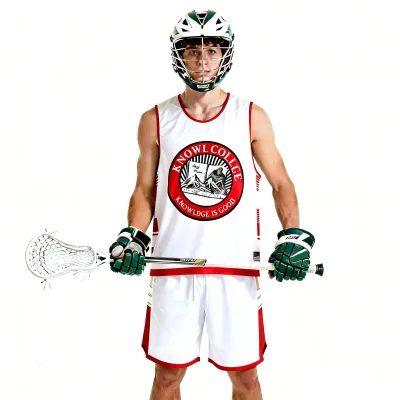 Pro Lacrosse Reversible Pinnie-Heavy-Duty Dual-Sided Vest with Digital Printing Printed Design for Drills Squad Differentiation