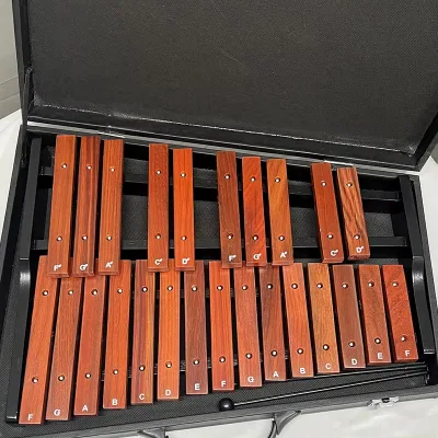 Sinomusik 25 Note Wooden Key Xylophone Glockenspiel