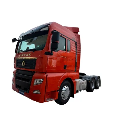 SITRAK C7H540 Automatic Diesel 6x4 Long Distance Tractor Truck Euro 6 Emission Air Suspension Seat Comfort Cab Trailer