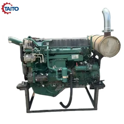 Used Original D12D Diesel Engine Assembly Second-hand for 460 Excavator Bulldozer Machinery Parts Construction Equipment