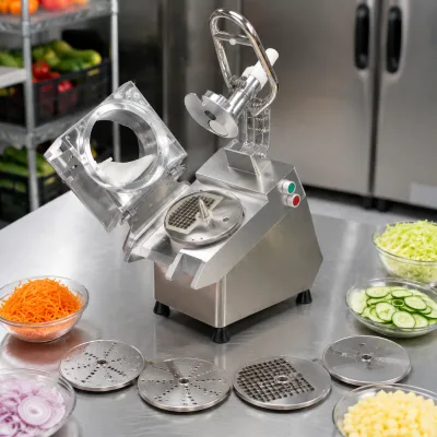 Stainless Steel Meat and Vegetable Chopper Grinder Electric Multi-functional Table Top Handheld Vegetable Fruit Cutter Machine