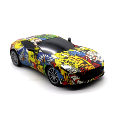 Simulation Remote Control Graffiti Model Race Car Toys Assorted for Kids