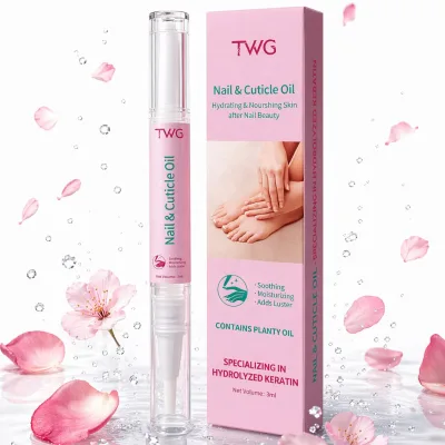 TWG RTS Hydrating Nourishing Nail and Cuticle Oil 3ml Sooth Cuticle Oil Pen for Nail Care Improve Finger Barbs Nail Cuticle Oil