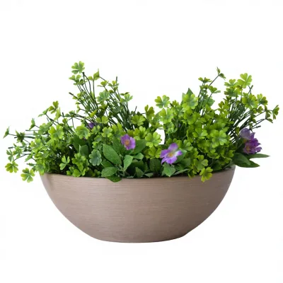 High-quality Eco-Friendly Minimalist Design Propagator Bowl Pot for Indoor/Outdoor Use