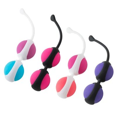 Safety Silicone Kegel Ball Vagina Tightening Exercise Machine Women Vagina Geisha Ball Sex Toy