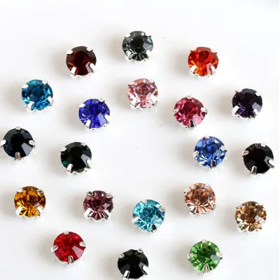 Wholesale Pointed Back Sew on Rhinestone with Claw Setting