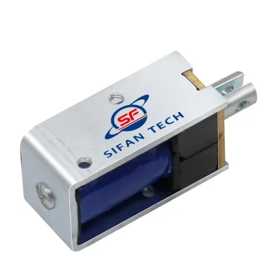 Custom DC6V Bistable Latching Solenoid Actuator Permanent Magnet Holding Push Pull Electromagnet for Smart Lock Vending Machine