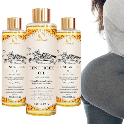Exclusive Formula Fenugreek Oil 200ml New Design Herbal Body Sculpting Natural Hip Augmentation for Global Suppliers