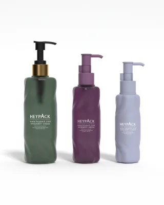 Unique Shape Custom 130/230/330ml Bottle Cosmetic Container Package