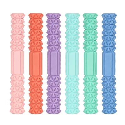 Silicone Flex Therapy Hand Grips Resistance Bar Wrist Twisting Exercise Flex Bar Twister Massage Roller Foam Rollers