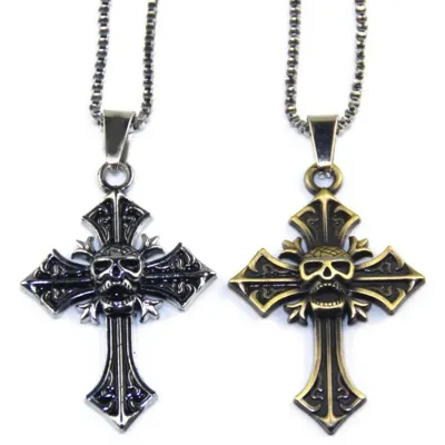 Antique Gold or Silver Plated Zinc Alloy Custom Made Necklace