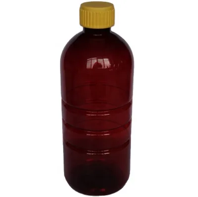 Wholesale 500ml Amber Syrup Glass Bottle