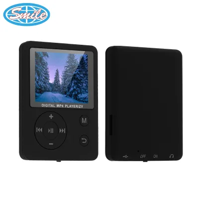 Portable 1.8-Inch MP4 Player with Built-in Speaker | Multi-Format Audio/Video & TF Card Support