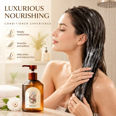 Scented Herbal Chemical Conditioner Lotion Long-Lasting Fragrance Smoothness Shine Nourishing Moisturizing; Customization