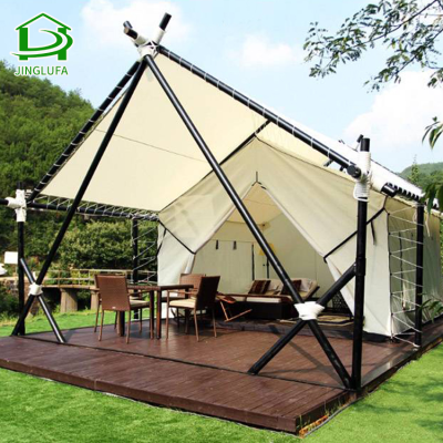 Outdoor Waterproof Luxury Safari Camping Canvas Family Tents Resort