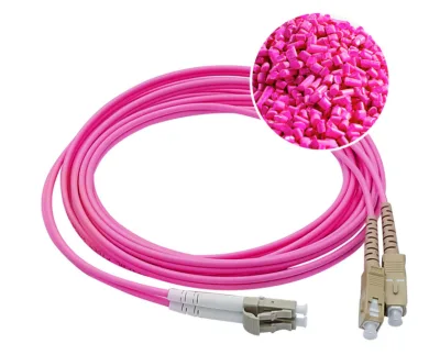 OM4 SC-LC DX Fiber Optic Patch Cord